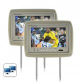 Encostos de Cabeça com Monitor de 9 polegadas 